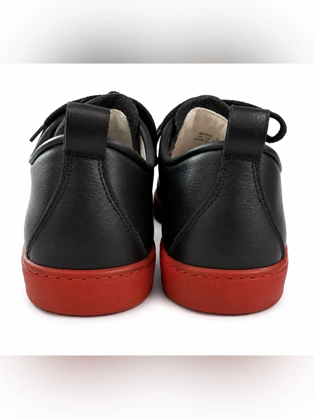 Paul Smith leather navy sneakers- red sole. US 11, EU 44